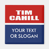 TIM CAHILL VOOR GOUVERNEUR MAGNEET (Voorkant)