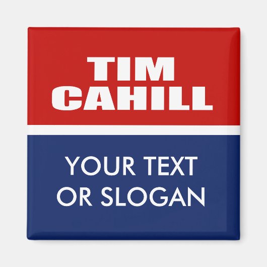 TIM CAHILL VOOR GOUVERNEUR MAGNEET (Voorkant)