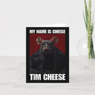 Tim Cheese - Brainrot Meme Kaart
