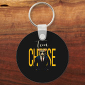 Tim Cheese - Funny Secret Agent Mouse Brainrot Kid Sleutelhanger (Voorkant)