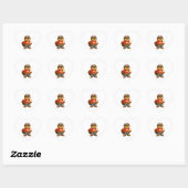 Tim de Bever – Ghibli-geïnspireerde Mascotte Hart Sticker (Vel)