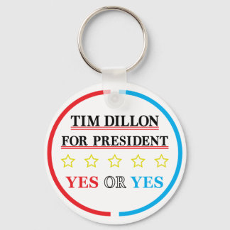 Tim Dillon voor de campagne President Merch Sleutelhanger