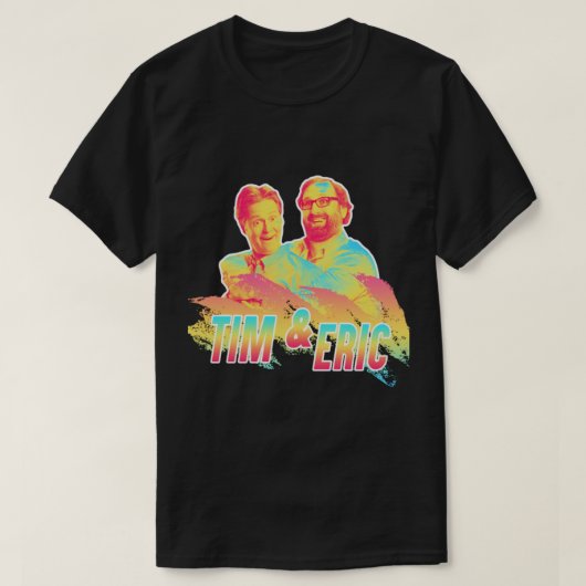 Tim en Eric Tim en Eric - 80's T-shirt (Design voorkant)