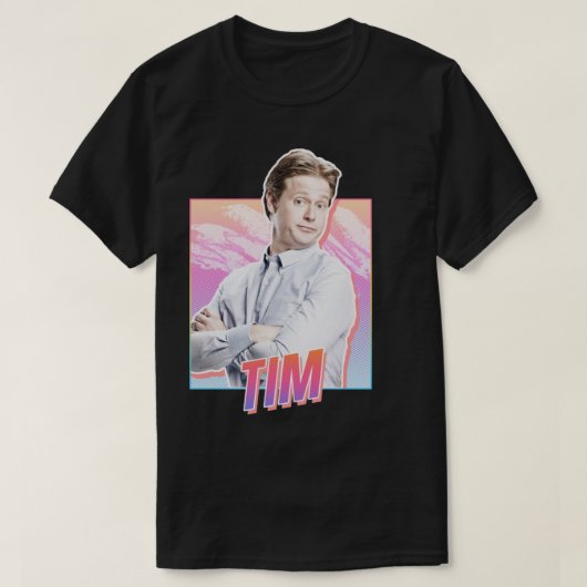 Tim en Eric Tim Heidecker - Retro T-shirt (Design voorkant)