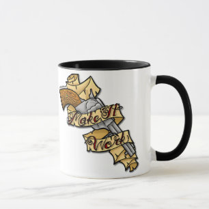 Tim Gunn zegt: "Laat het werken" Mok