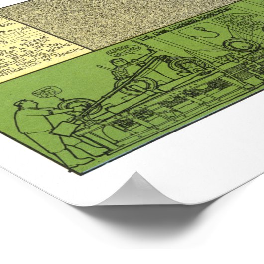 Tim Hunkin's Adnams Brewery poster (Hoek)