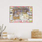 Tim Hunkin's TV studio poster (Keuken)