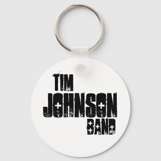 Tim Johnson Band Sleutelhanger (Voorkant)