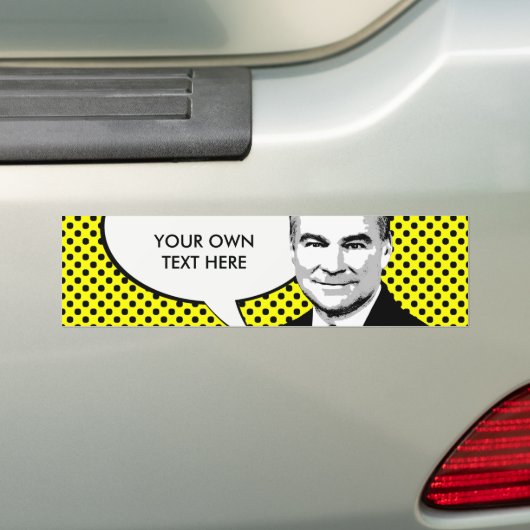 Tim Kaine 2016 Bumpersticker (Op auto)