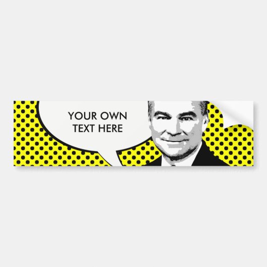 Tim Kaine 2016 Bumpersticker (Voorkant)