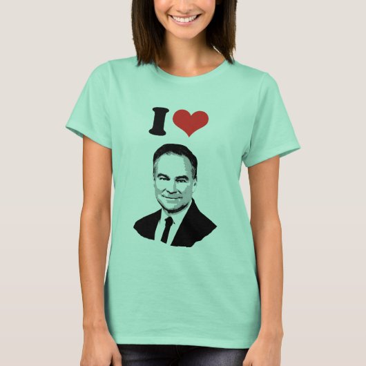 Tim Kaine - Bust - T-shirt (Voorkant)