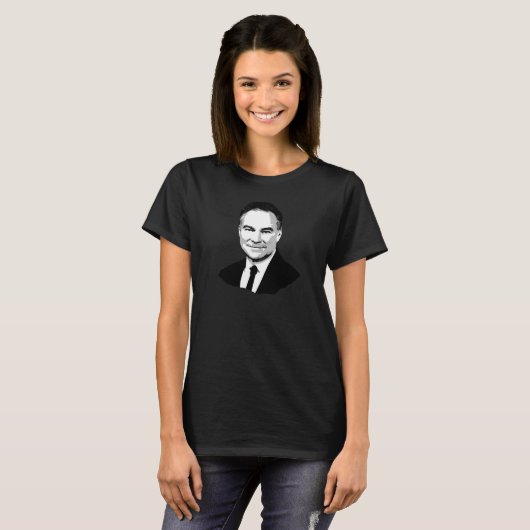 Tim Kaine - Bust - T-shirt (Voorkant volledig)