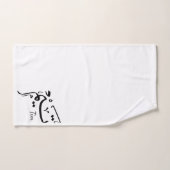 Tim name in Arabic calligraphy, تيم Bad Handdoek (Handdoek)