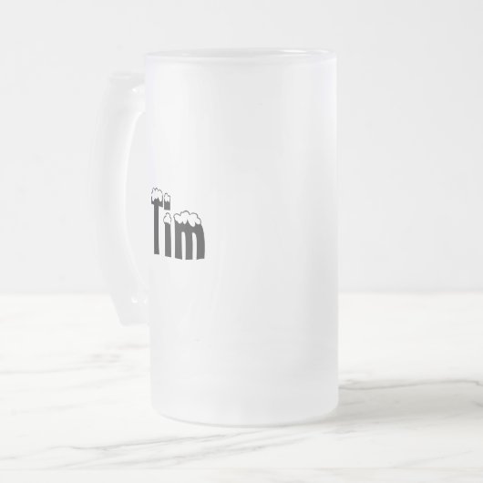 Tim-Name Style-Frosted Mok (Voorkant links)