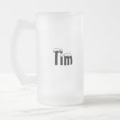 Tim-Name Style-Frosted Mok (Links)