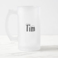 Tim-Name Style-Frosted Mok