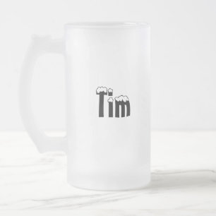 Tim-Name Style-Frosted Mok