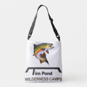 Tim Pond Wilderness Camps Canvas tas (Achterkant)