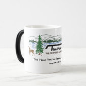 Tim Pond Wilderness Camps Coffee Mok (Voorkant links)