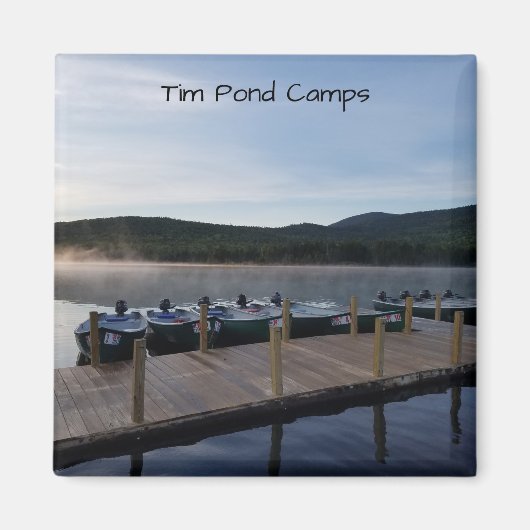 Tim Pond Wilderness Camps Magneten (Voorkant)
