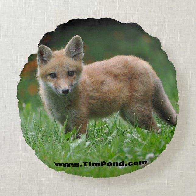 Tim Pond Wilderness Camps Sierkussen Rond Kussen (Voorkant)