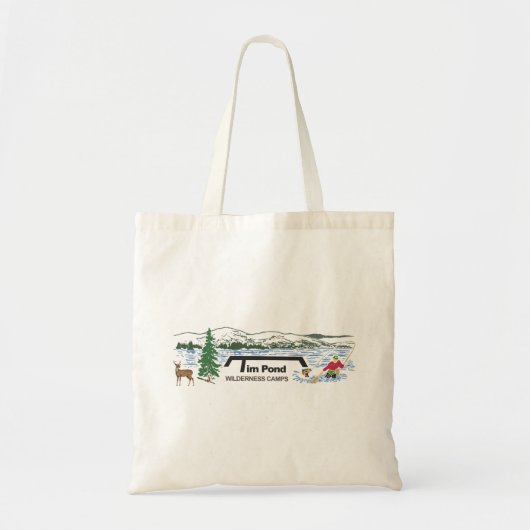 Tim Pond Wilderness Camps Tote Bag (Voorkant)