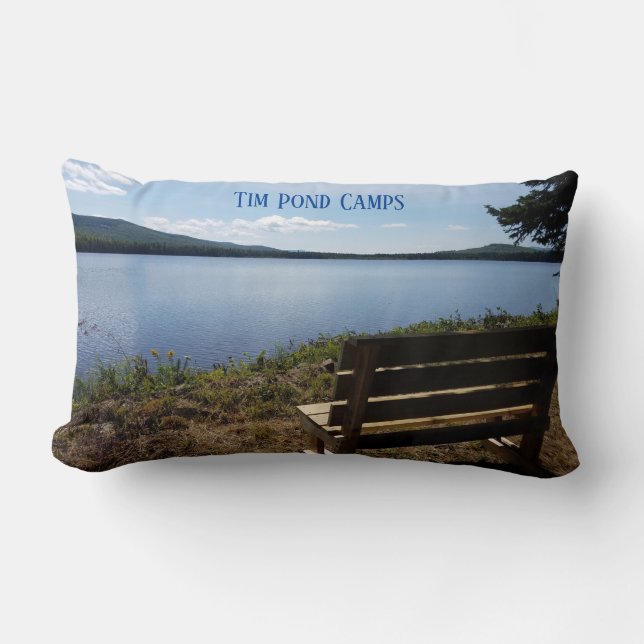 Tim Pond Wilderness Camps Worpkussen Kussen (Voorkant)