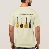 Tim Reede Custom Guitars T-shirt (Achterkant)