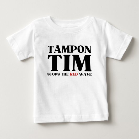 Tim Tampon stopt met Red Wave-Tim Walz 2024 (Voorkant)
