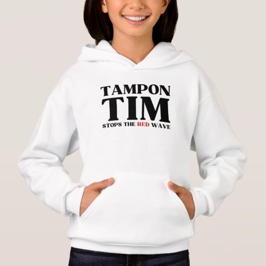 Tim Tampon stopt met Red Wave-Tim Walz 2024 (Voorkant)
