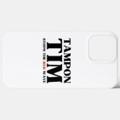 Tim Tampon stopt met Red Wave-Tim Walz 2024 Case-Mate iPhone Case (Achterkant (horizontaal))