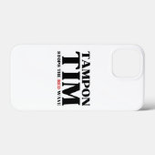 Tim Tampon stopt met Red Wave-Tim Walz 2024 Case-Mate iPhone Case (Achterkant (horizontaal))