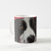 Tim the Border Collie Koffiemok (Voorkant links)