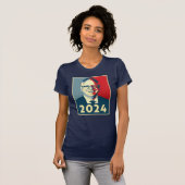 Tim Walz 2024 T-shirt (Voorkant volledig)
