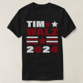 Tim Walz 2024 TShirt 3 (Design voorkant)