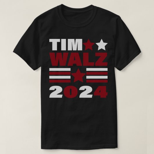 Tim Walz 2024 TShirt 3 (Design voorkant)
