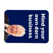 Tim Walz bemoeit zich met je eigen verdomde zaken Magneet (Horizontaal)