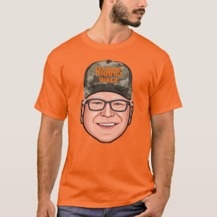 Tim Walz Camouflage Pet T-shirt