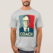 Tim Walz COACH T-shirt (Voorkant)