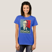 Tim Walz COACH T-shirt (Voorkant volledig)