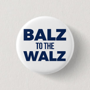 Tim Walz Fan Club Ronde Button 3,2 Cm