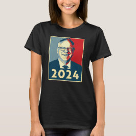 Tim Walz Fan Club T-shirt