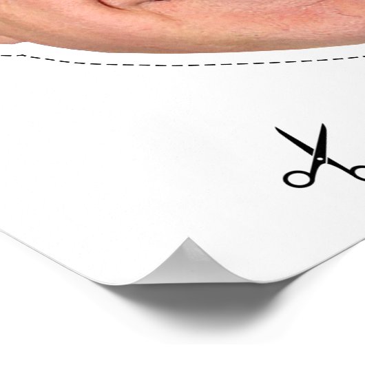 Tim Walz Halloween Mask Poster (Hoek)