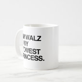 Tim Walz is mijn Midwest prinses Koffiemok (Voorkant links)