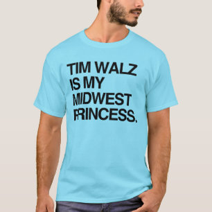 Tim Walz is mijn Midwest prinses T-shirt