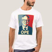 Tim Walz OPE T-shirt (Voorkant)