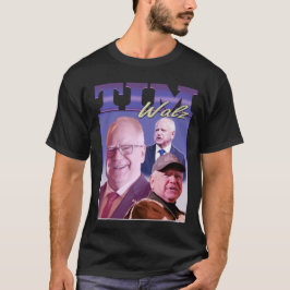  Tim Walz Retro jaren 90 Kamala Harris T-shirt