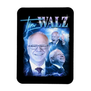 Tim Walz Retro jaren '90 Magneet