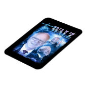 Tim Walz Retro jaren '90 Magneet (Linkerzijde)