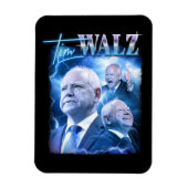 Tim Walz Retro jaren 90 stijl Magneet (Verticaal)